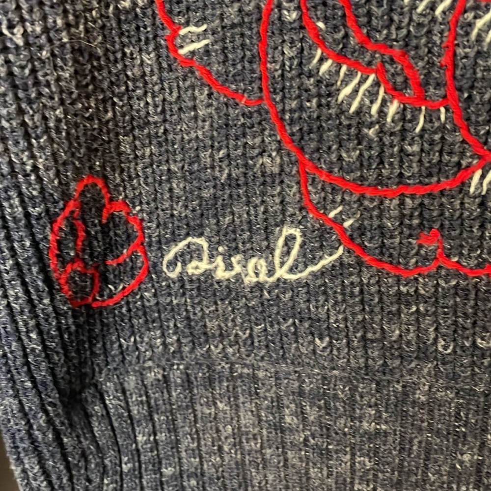 Diesel Blue Knit Sweater Size XXS - Picture 3 of 7